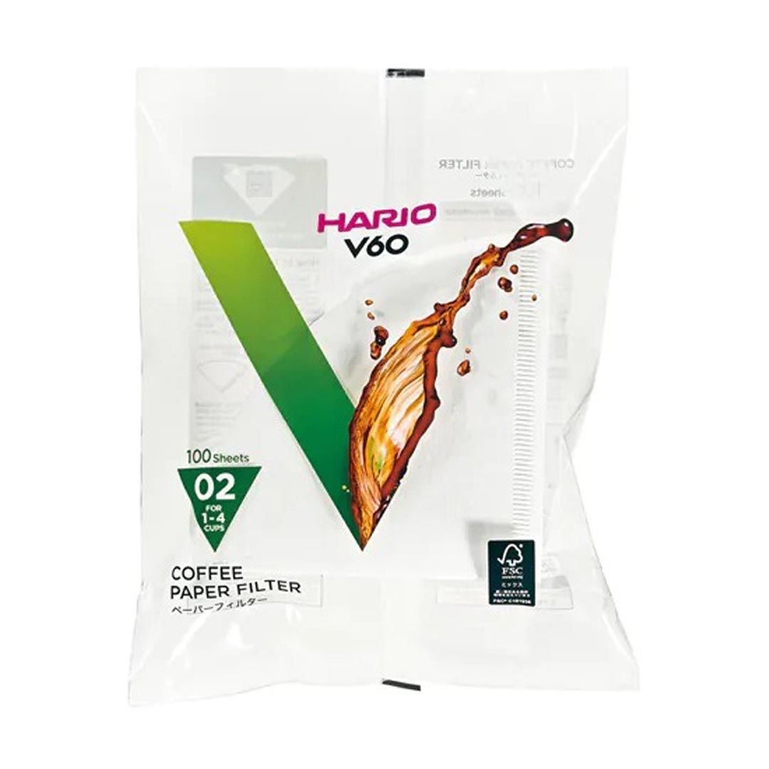 Hario V60 02 Beyaz Dripper Filtresi